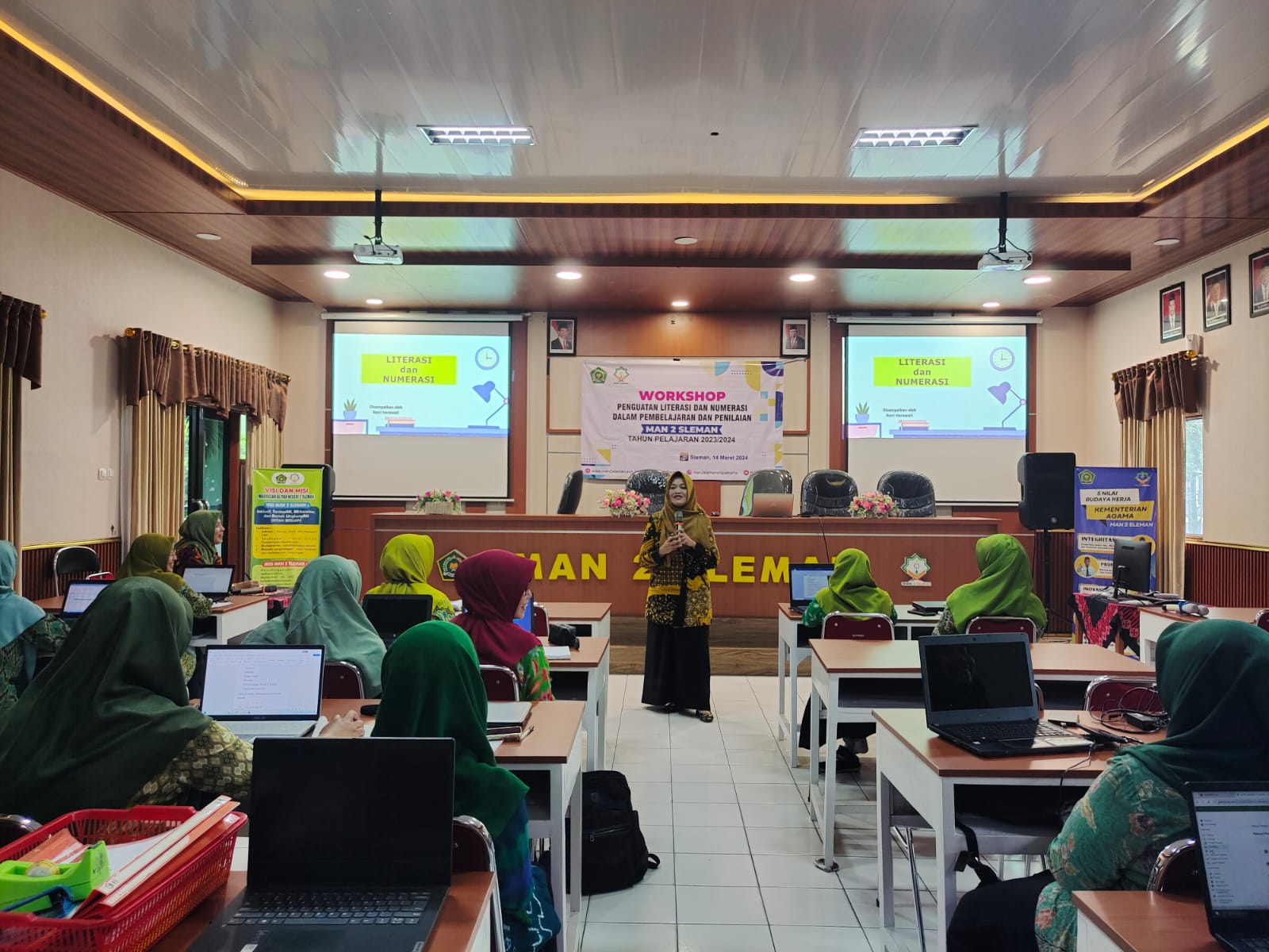 MAN 2 Sleman Adakan Workshop Penguatan Literasi Dan Numerasi Dalam ...