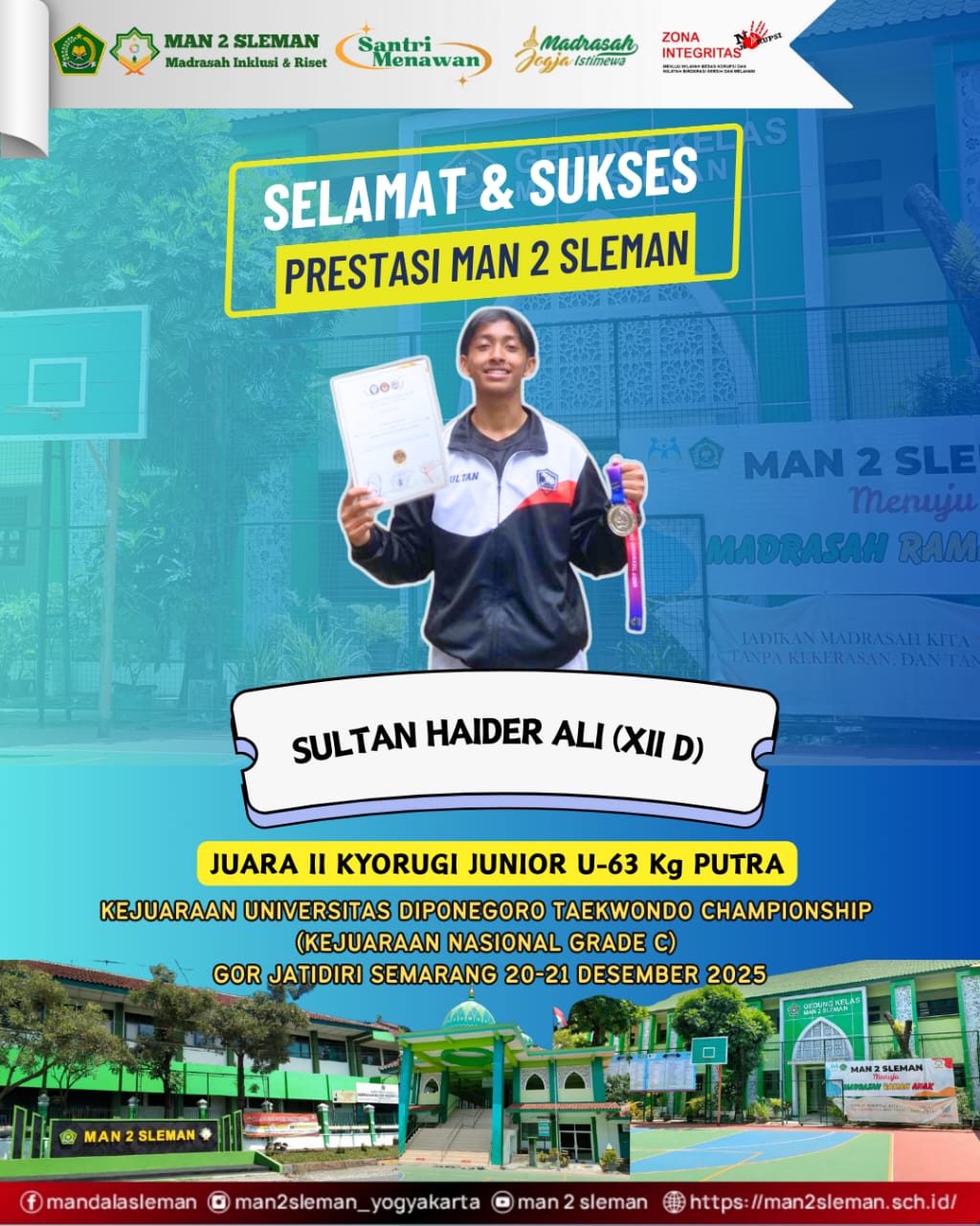 Juara II Kyorugi Junior